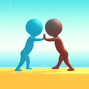 橡皮人推倒他们