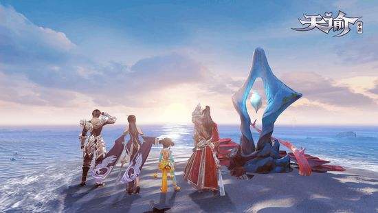 天谕 手游空染蓝樱时装图文展示