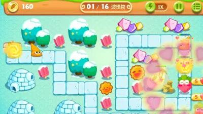 保卫萝卜2攻略98,保卫萝卜2遇见阿秋第二关获得金色水晶萝卜攻略