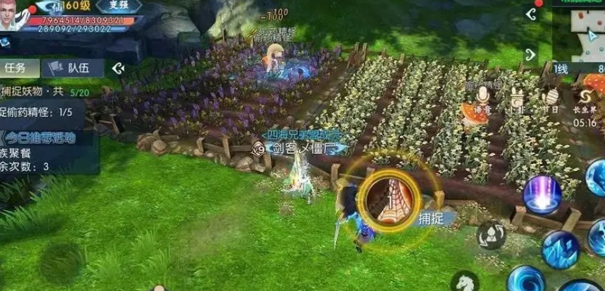 捉宠物游戏野外手游攻略,梦幻新诛仙怎么抓宠物 捕捉野外宠物的方法